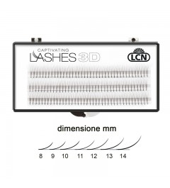 3D Wimpern für Volumen-Technik 0.07 mm - lungh. 14 mm