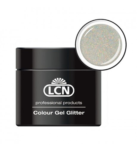 Colour Gel glitter 5 ml - Hologram coated silver