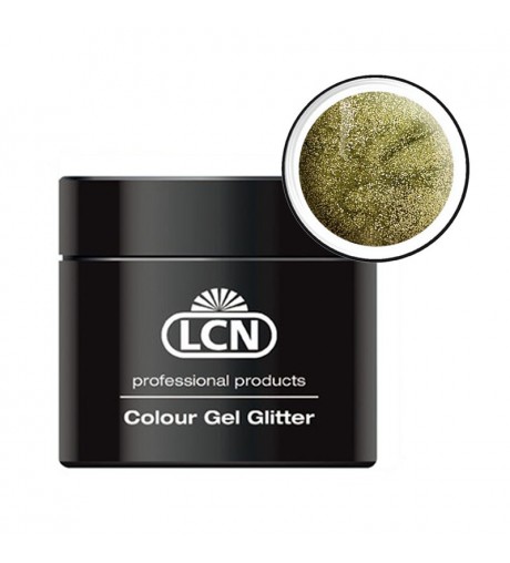 Colour Gel glitter 5 ml - Fancy yellow