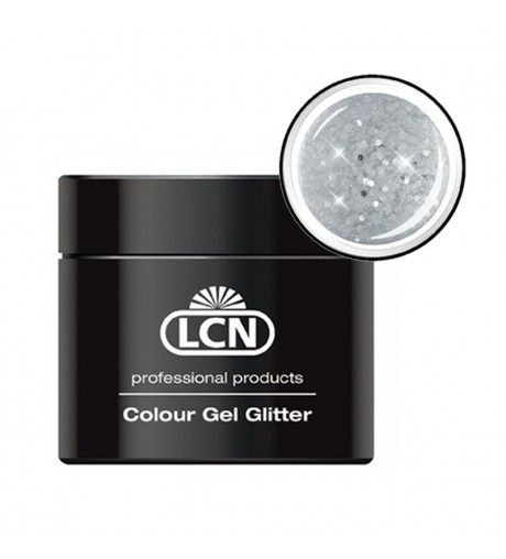 Colour Gel glitter 5 ml - big silver show
