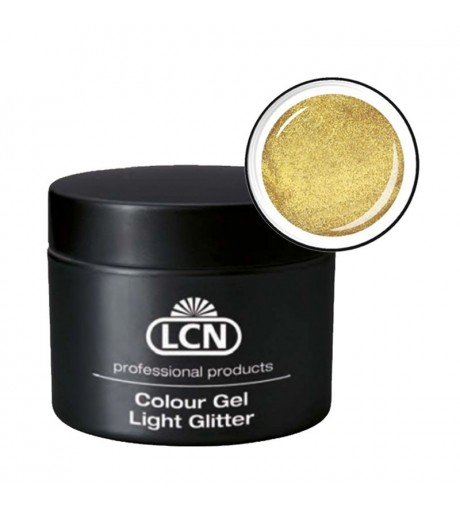 Colour Gel - Light Glitter 5 ml - Light Gold