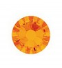 Swarovski Kristalle - dark tangerine