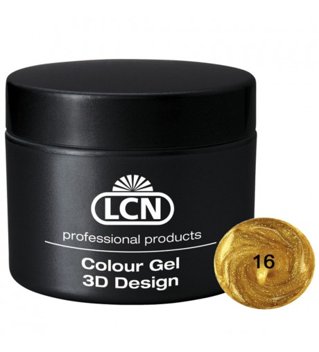 Colour Gel - 3D Design 5 m - Gold twinkle
