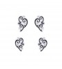 Nail Art Sticker Lilac - Stone Ornament