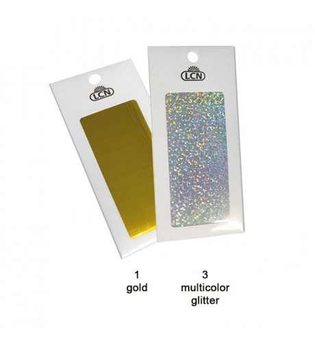 Nail Art Stripes - multicolour glitter