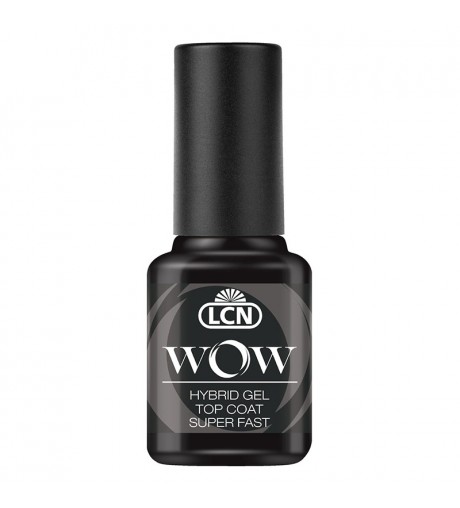WOW Hybrid Gel Top Coat, Super Fast, 8 ml