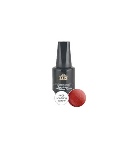 Recolution UV Colour Polish, 10 ml - Sparkling copper