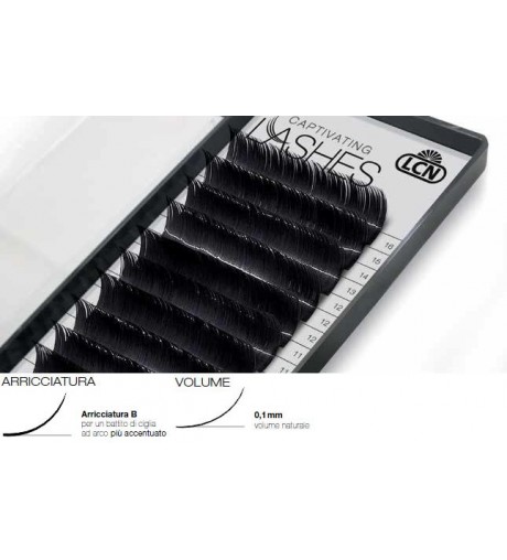 Captivating Lashes - 0,1 mm / B-Curl
