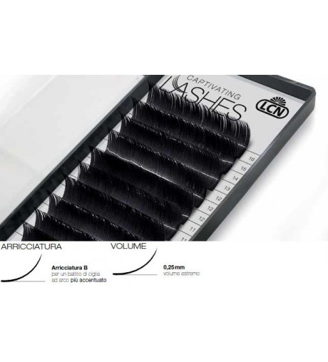 Captivating Lashes - 0,25 mm / B-Curl