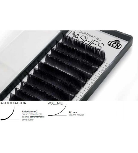 Captivating Lashes - 0,1 mm / C-Curl