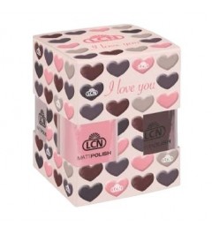 Matt nail polish set " I Love You "