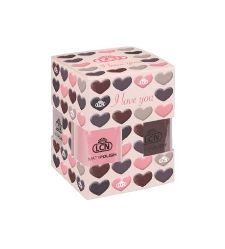 Matt nail polish set " I Love You "