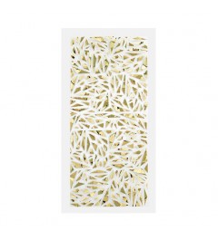 Mosaic Nail Design Sticker - gold