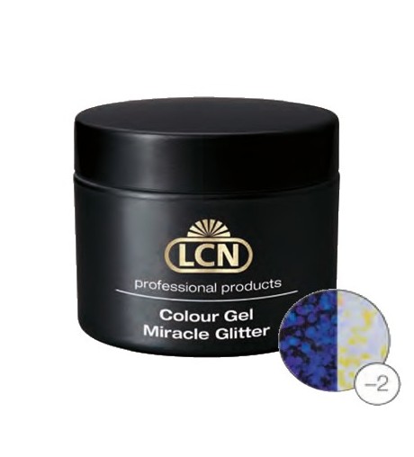 Colour Gel Miracle Glitter 5 ml - Deep sea glitter