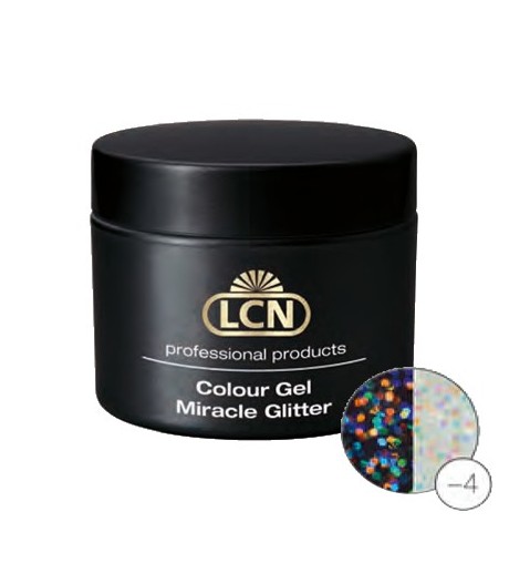 Colour Gel Miracle Glitter 5 ml - Multicolor glitter