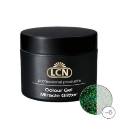 Colour Gel Miracle Glitter 5 ml - Green marvel sparkle