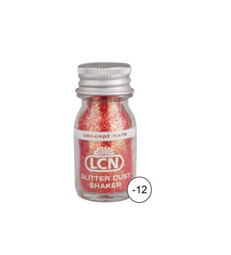 Glitter Dust Shaker - red
