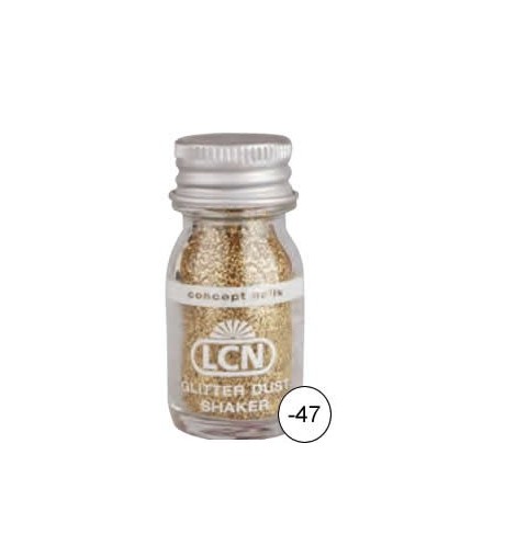 Glitter Dust Shaker - gold hologram fine