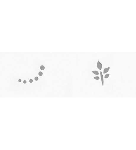 Nail Art Tattoo, natura e puntini