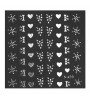 Nail Art sticker - Small Hearts & Bows