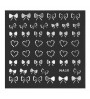 Nail Art sticker - Hearts & Bows