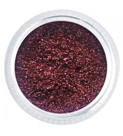 Chrome pigment Glitter - red