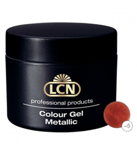 Colour Gel - Metallic 5 ml - Glitter copper