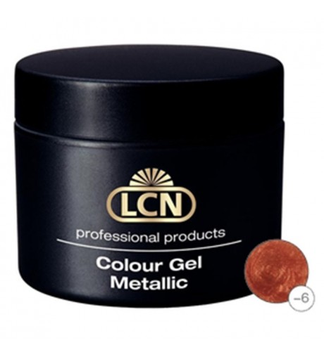 Colour Gel - Metallic 5 ml - Glitter bronze