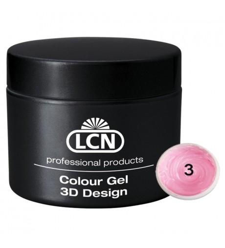 Colour Gel - 3D Design 5 m - Baby pink