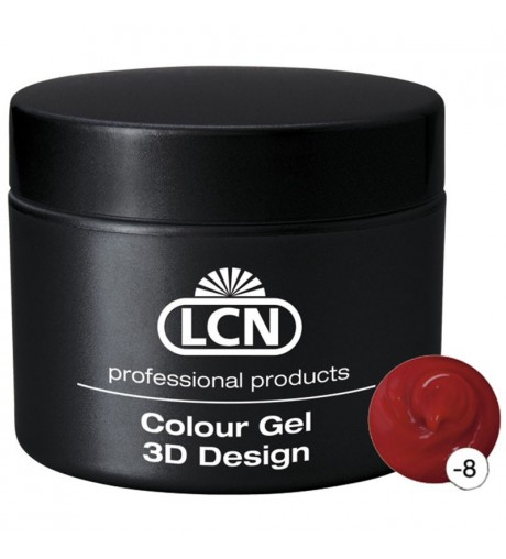 Colour Gel - 3D Design 5 m - Fire Red