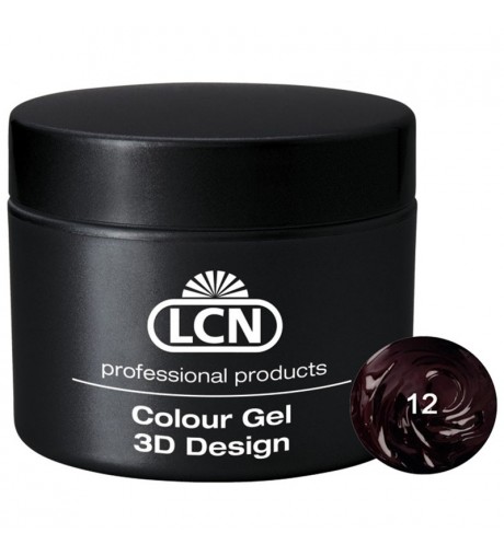 Colour Gel - 3D Design 5 m - Rouge Noir