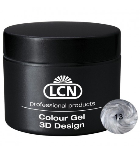Colour Gel - 3D Design 5 m - Silver Coin
