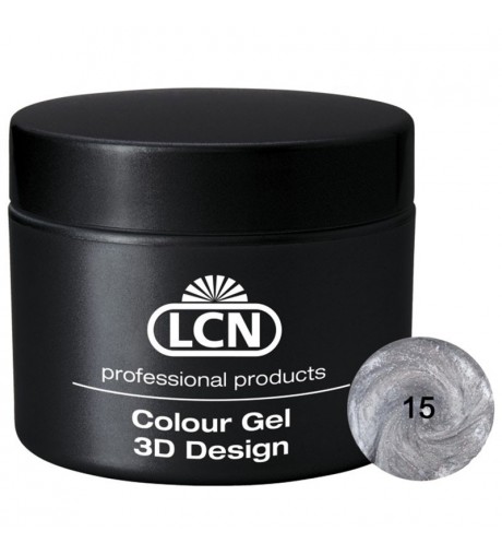 Colour Gel - 3D Design 5 m - Silver Sparkle