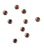 Strass 50 pz. - dark caramel mini