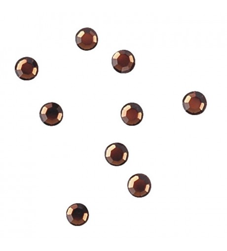 Strass 50 pz. - dark caramel mini
