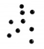 Strass 50 pz. - black normal