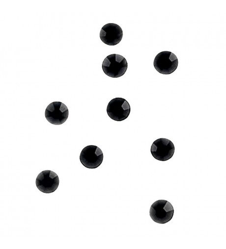 Strass 50 pz. - black normal