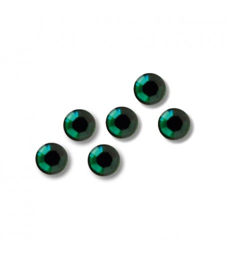 Strass 50 pz. - green normal
