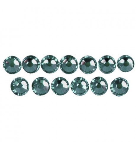 Strass 50 pz. - blue satin normal