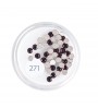 Strass 50 pz. - bordeaux large