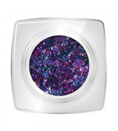 Chameleon Flakes - flipflop turquoise & violet