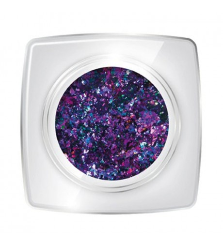 Chameleon Flakes - flipflop turquoise & violet