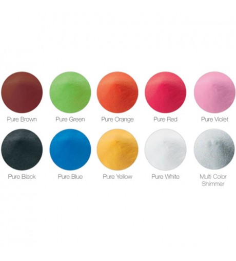 LCN Ultima Acrylics Set 1 Basic Colours Powder 15 gr