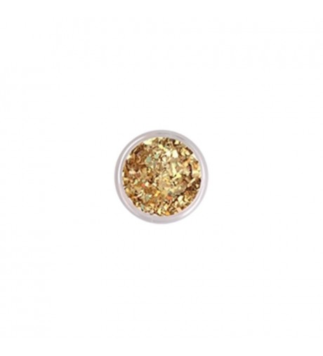 Nail art Crushed glitter - gold