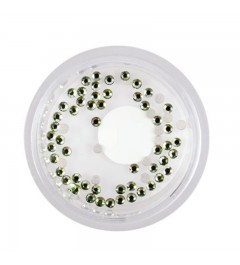 Strass 50 pz. - green light