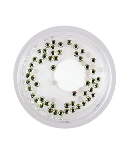 Strass 50 pz. - green light