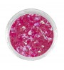 Nail Art Crushed Glitter Neon Pink