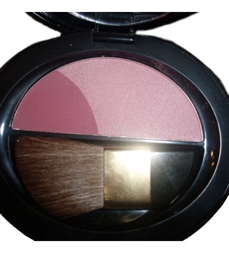 Luxury Blusher Duo rose pink / shiny light rose